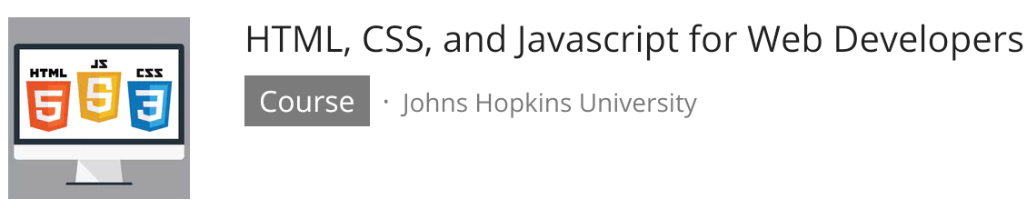 HTML CSS and JavaScript for Web Developers - JumpCO